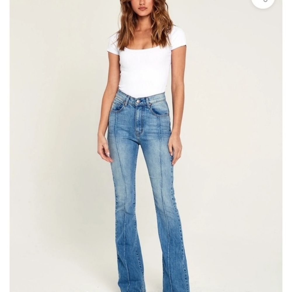 Revive Denim flared star jeans